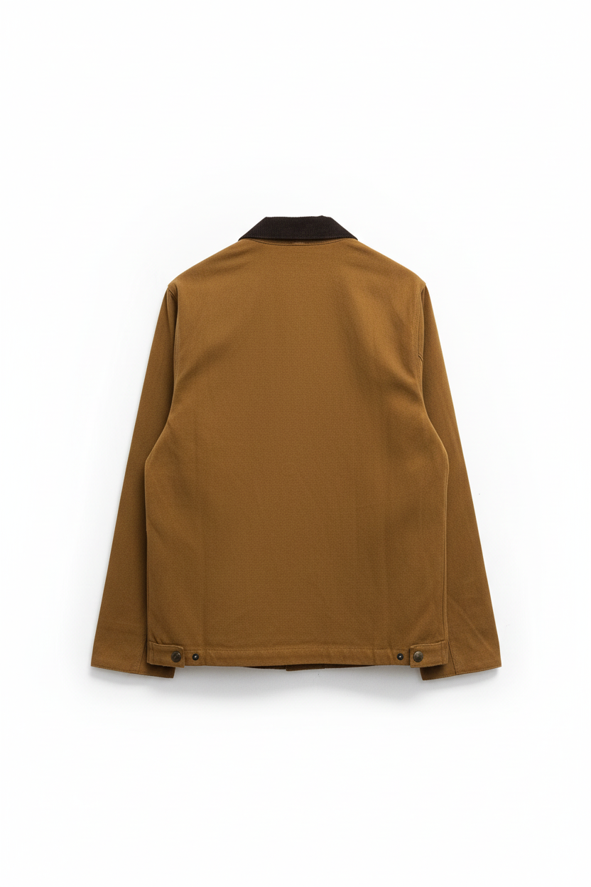 Chaqueta Detroit con Cremallera y Cuello de Pana · Unisex