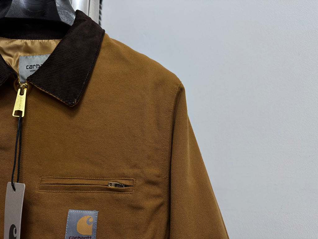 Chaqueta Detroit con Cremallera y Cuello de Pana · Unisex