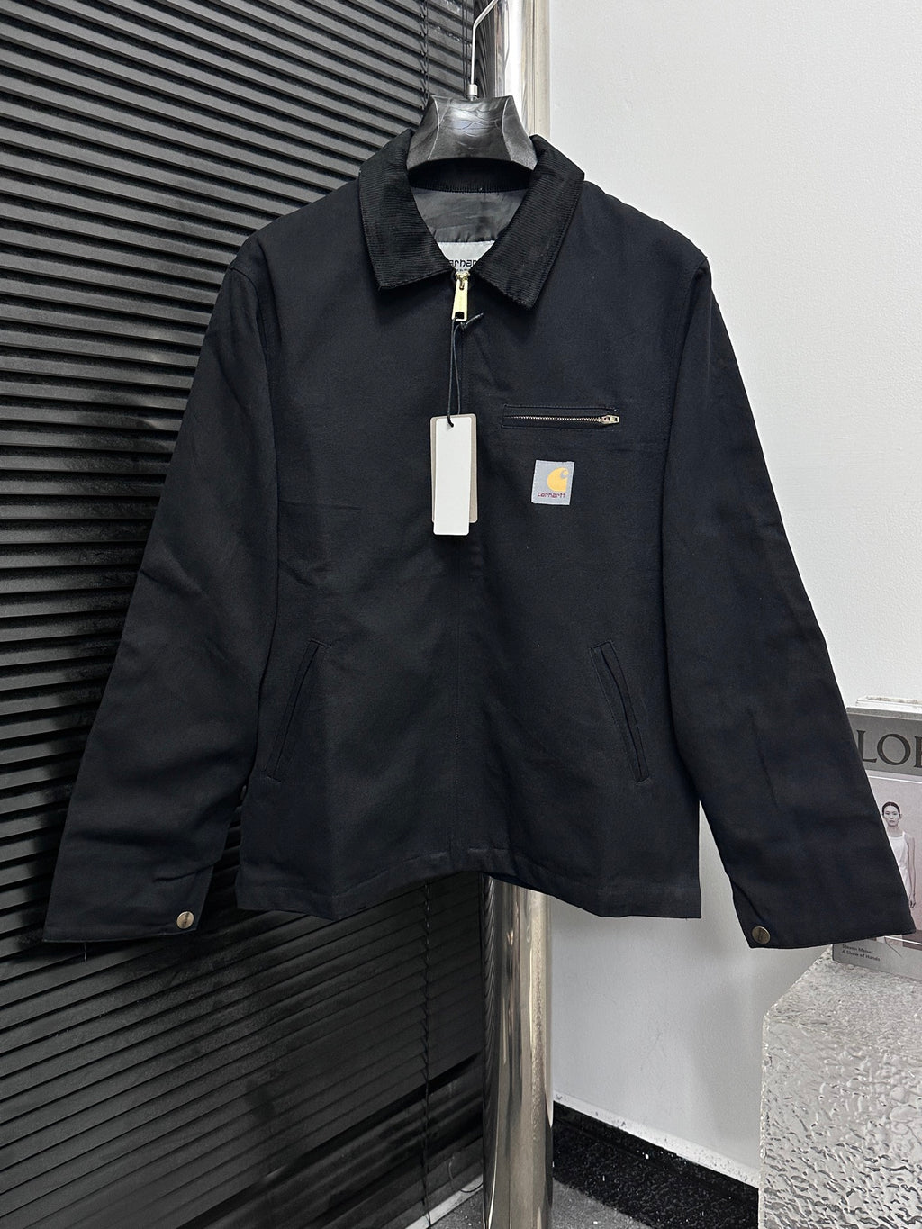 Chaqueta Detroit Workwear con Detalles en Pana · Edición Unisex