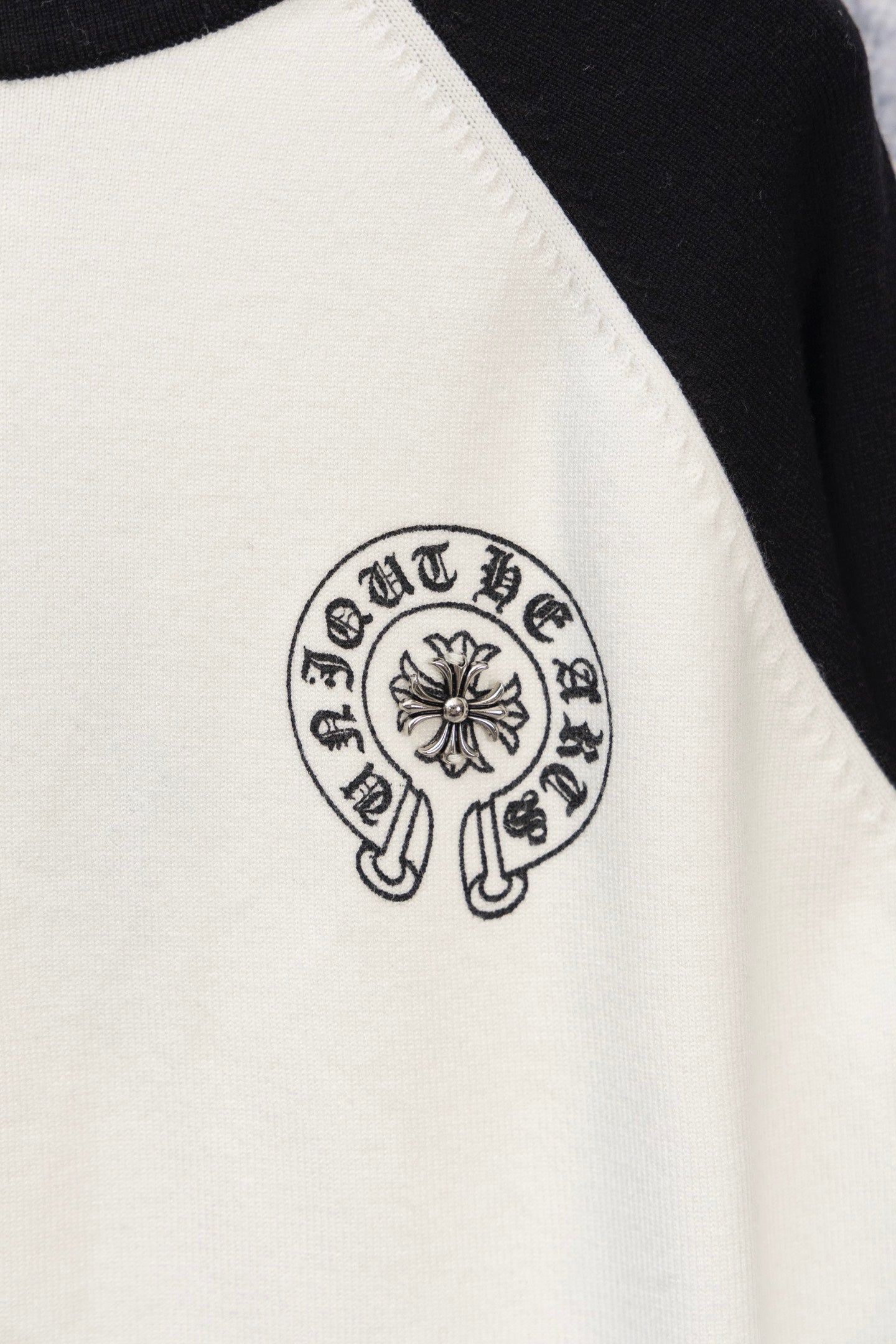 Camiseta Manga Larga Unisex “Chrome Hearts” Raglán Colección 25SS | Streetwear Premium