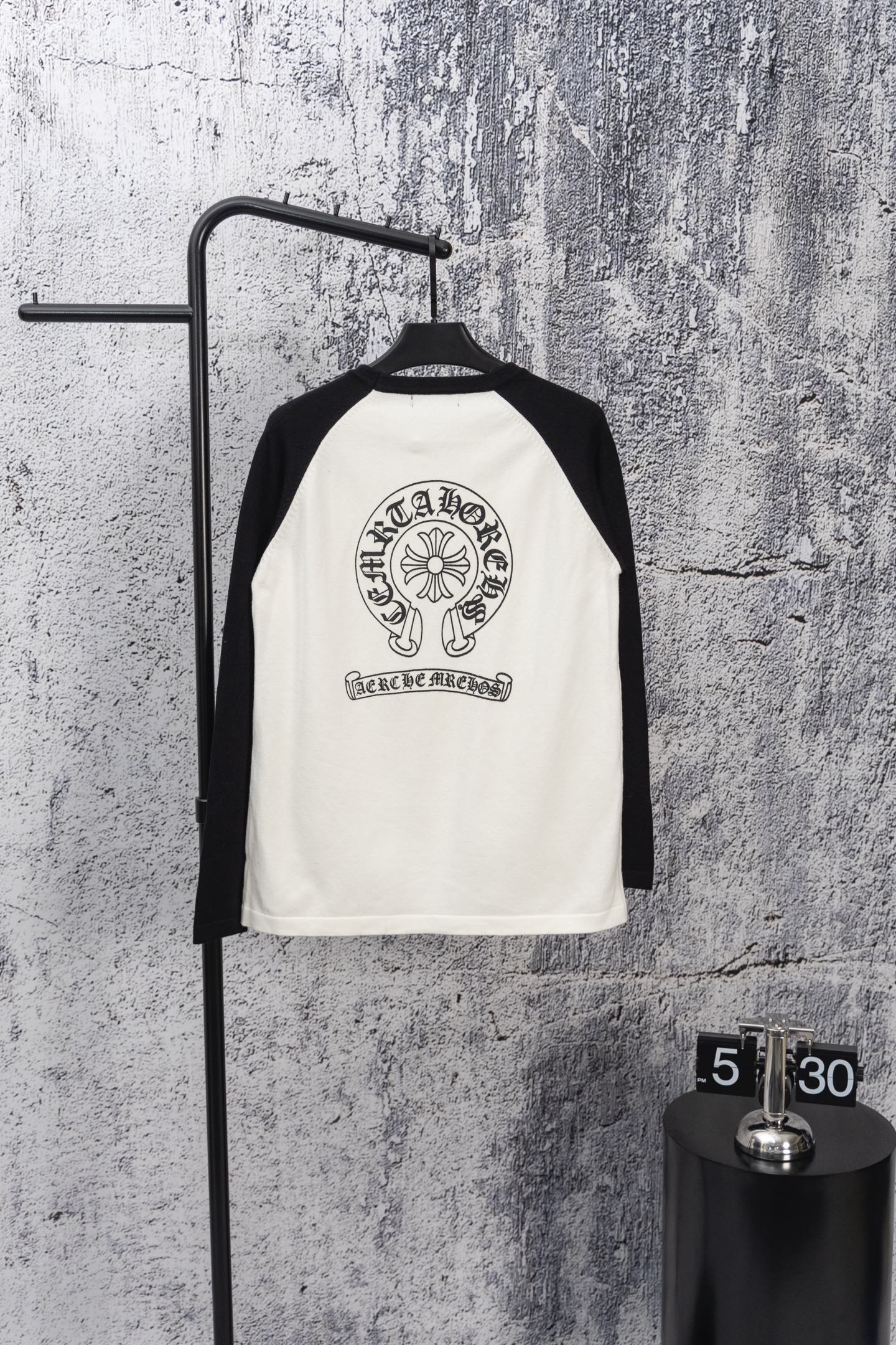 Camiseta Manga Larga Unisex “Chrome Hearts” Raglán Colección 25SS | Streetwear Premium