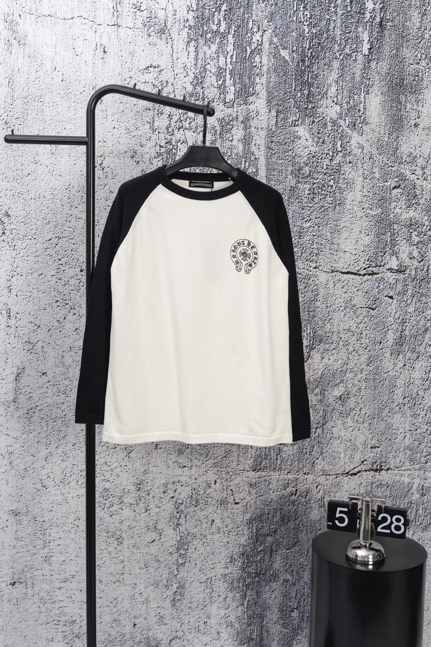 Camiseta Manga Larga Unisex “Chrome Hearts” Raglán Colección 25SS | Streetwear Premium