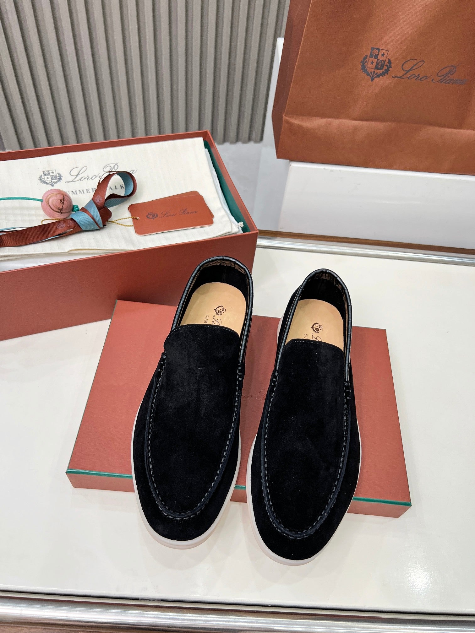 Loro Piana ❤️ Clásico Loafer de Hombre – Edición en Piel de Cocodrilo