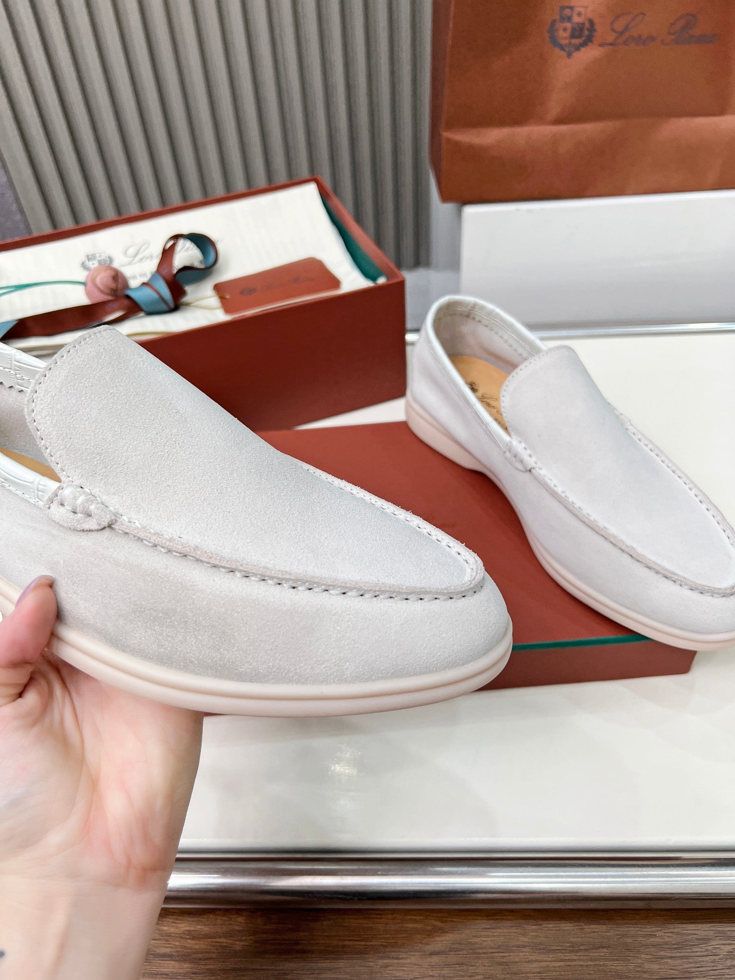 Loro Piana ❤️ Clásico Loafer de Hombre – Edición en Piel de Cocodrilo