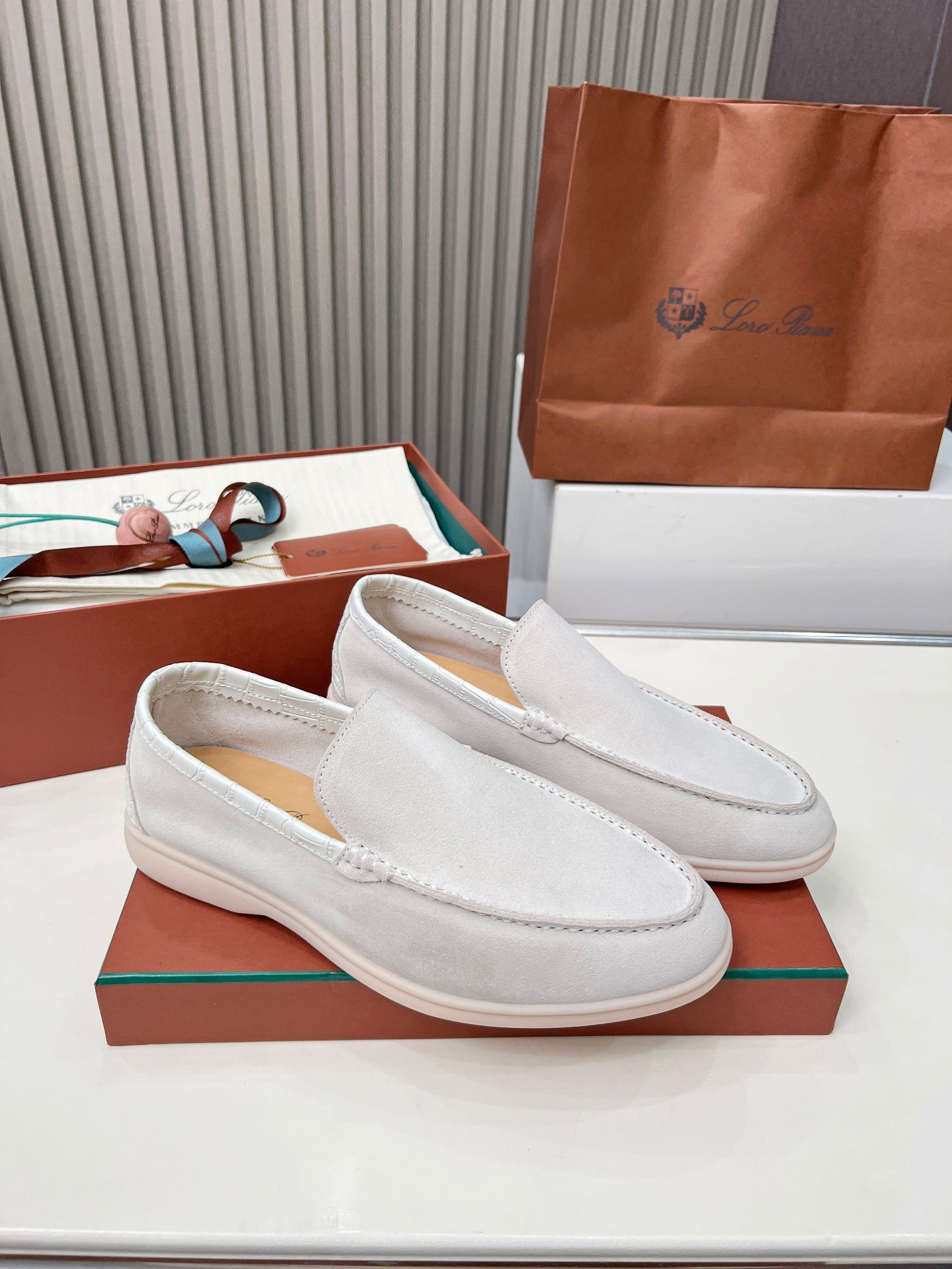 Loro Piana ❤️ Clásico Loafer de Hombre – Edición en Piel de Cocodrilo