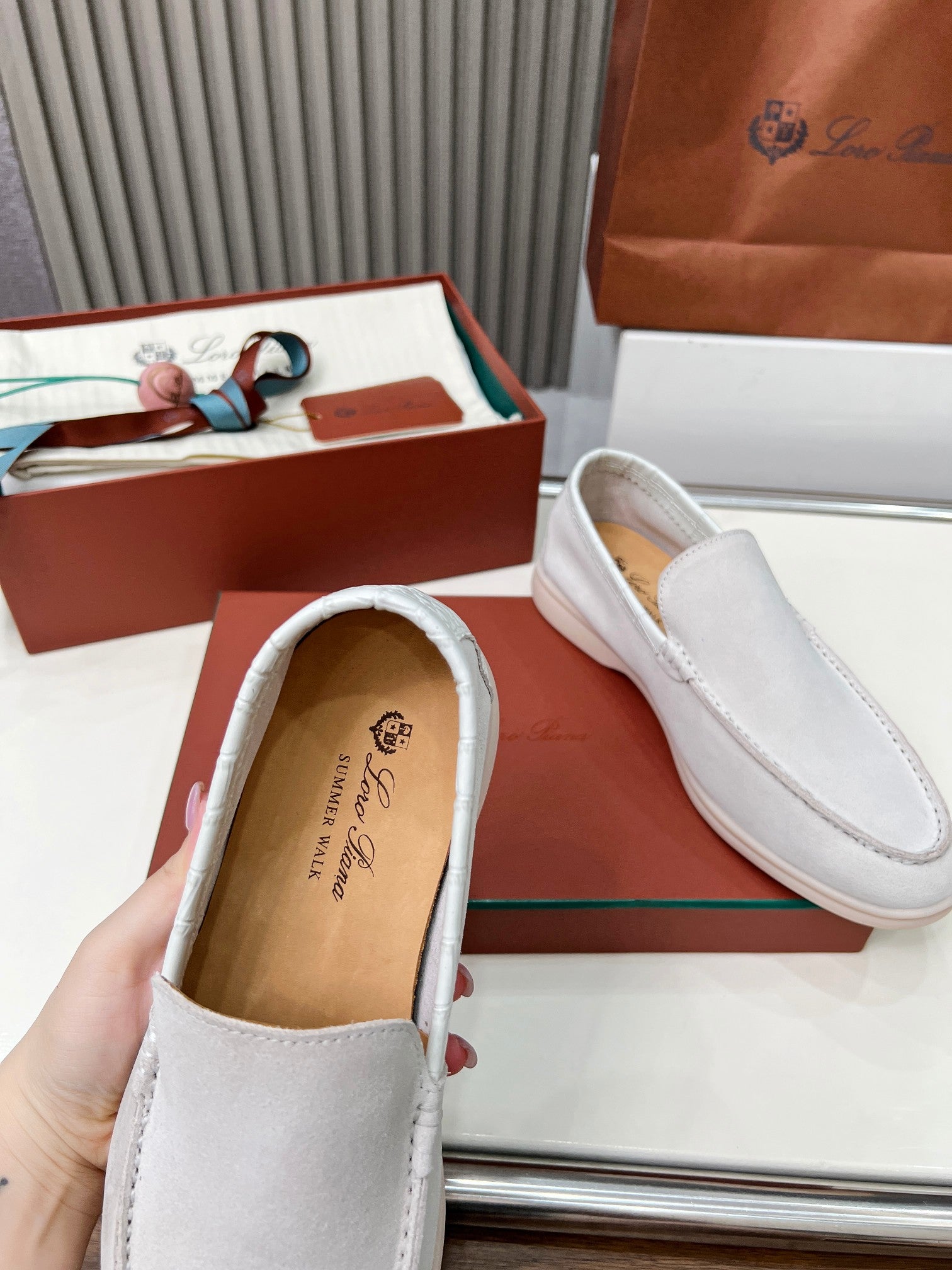 Loro Piana ❤️ Clásico Loafer de Hombre – Edición en Piel de Cocodrilo