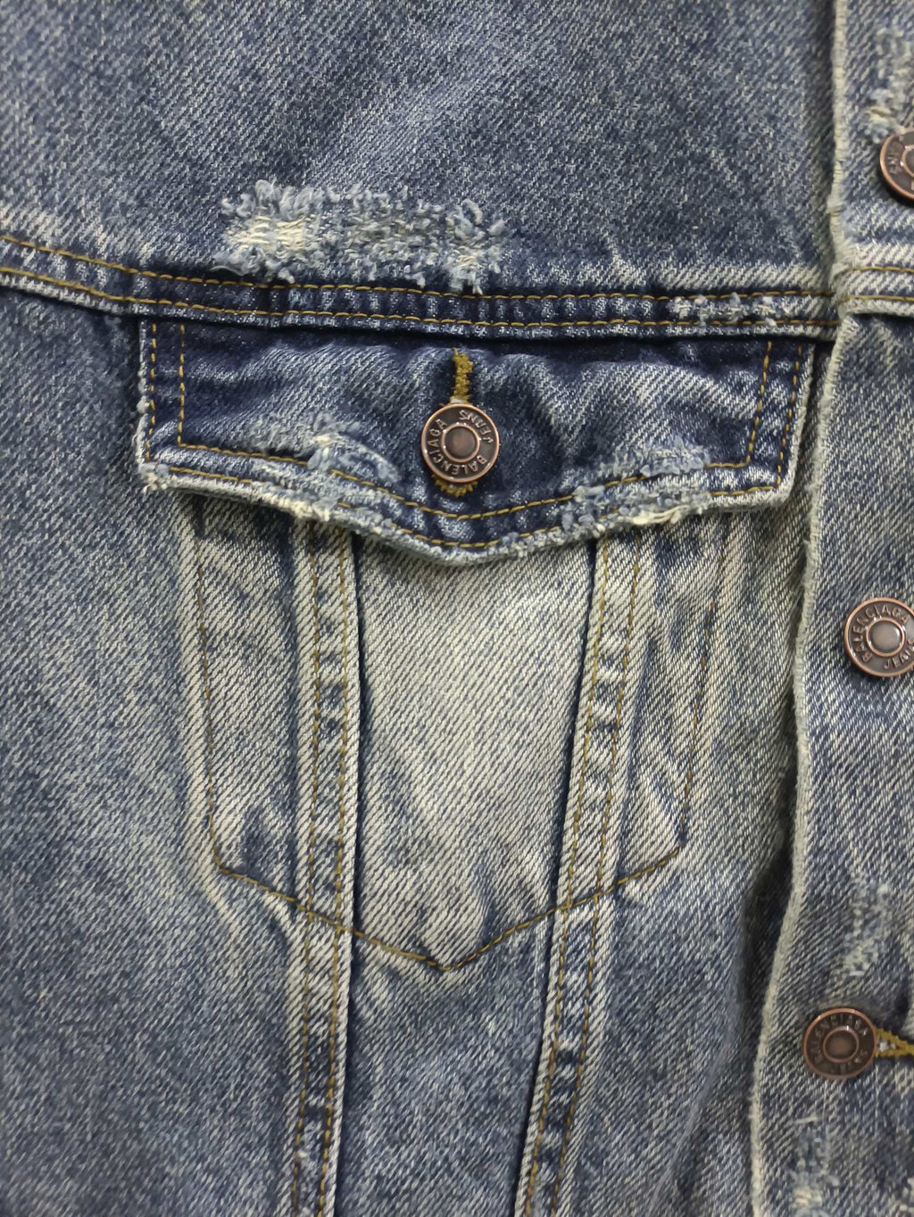 Chaleco Estilo Urbano con Acabado Lavado