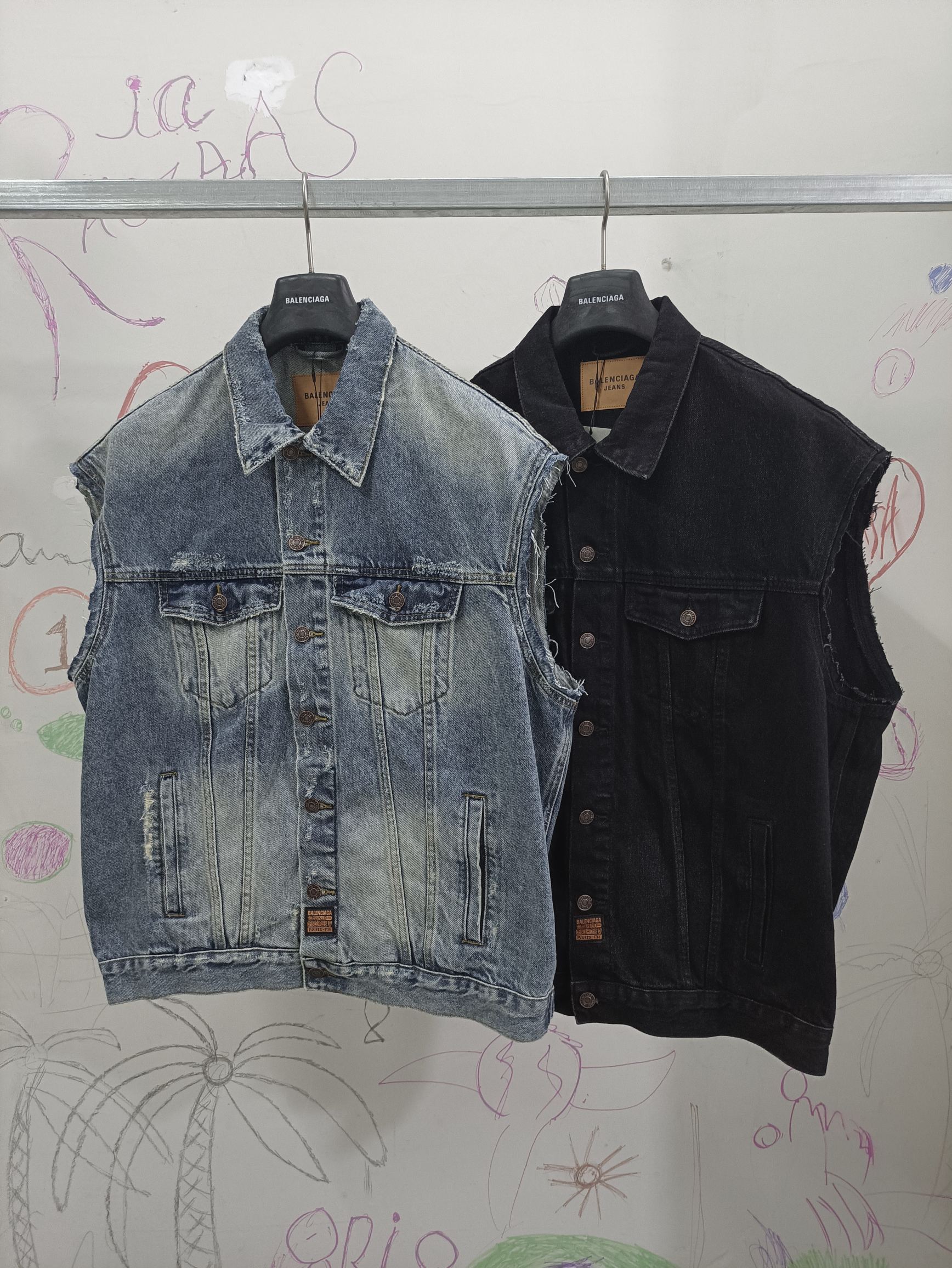 Chaleco Estilo Urbano con Acabado Lavado