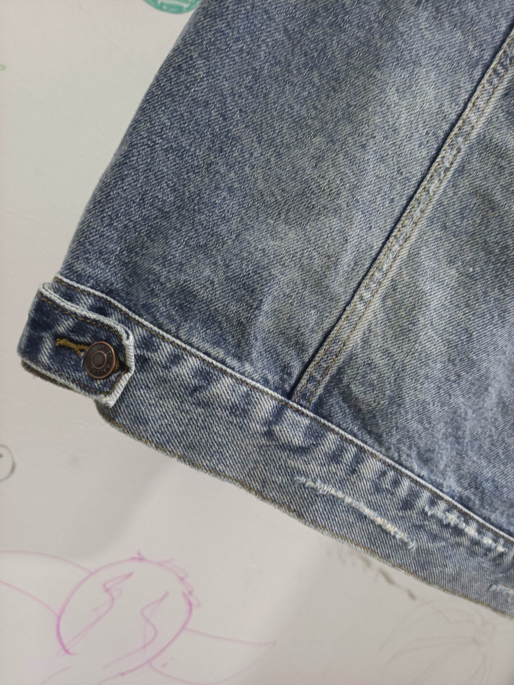 Chaleco Estilo Urbano con Acabado Lavado