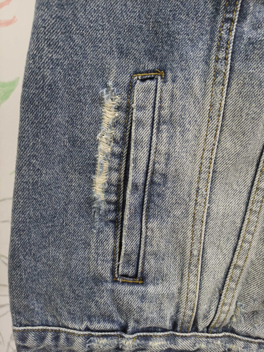 Chaleco Estilo Urbano con Acabado Lavado