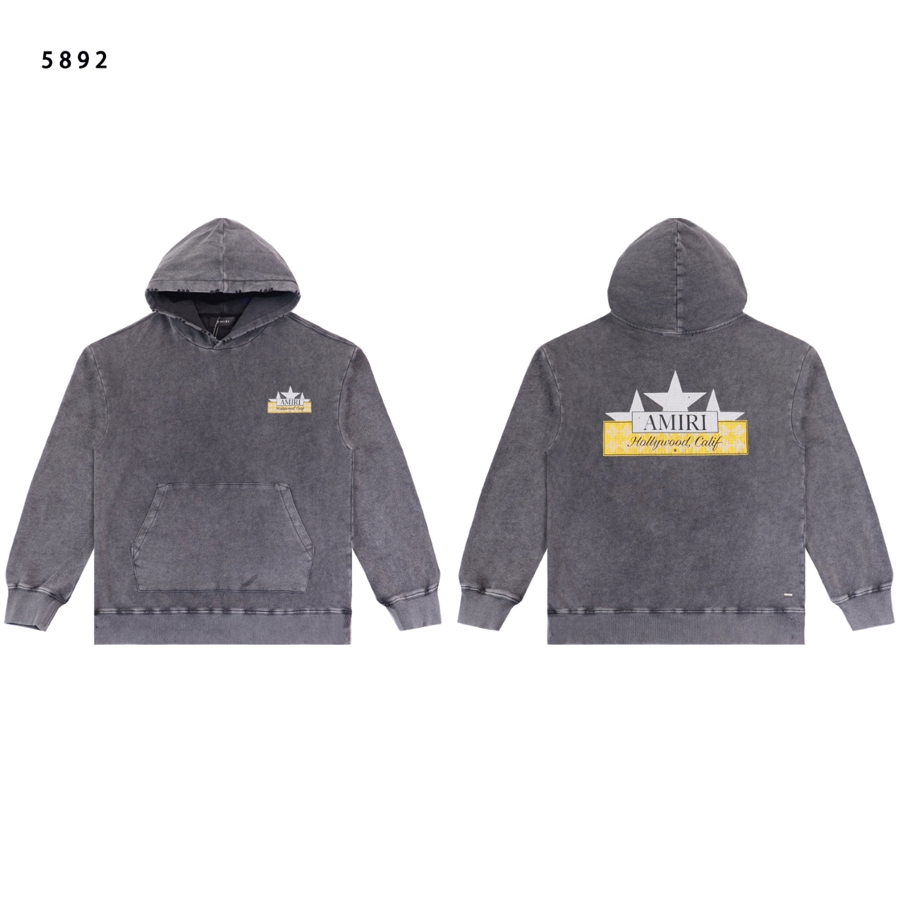 AMIRI 2025 · Crystal Star Logo T-Shirt & Hoodie