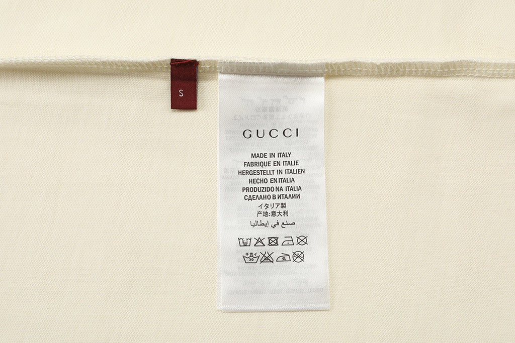 GUCCI 2025 New Edition · Embroidered Logo Tee