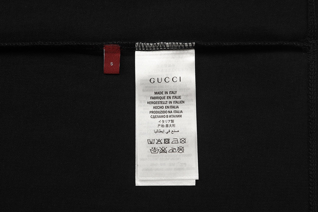 GUCCI 2025 New Edition · Double G Embroidered Logo Tee